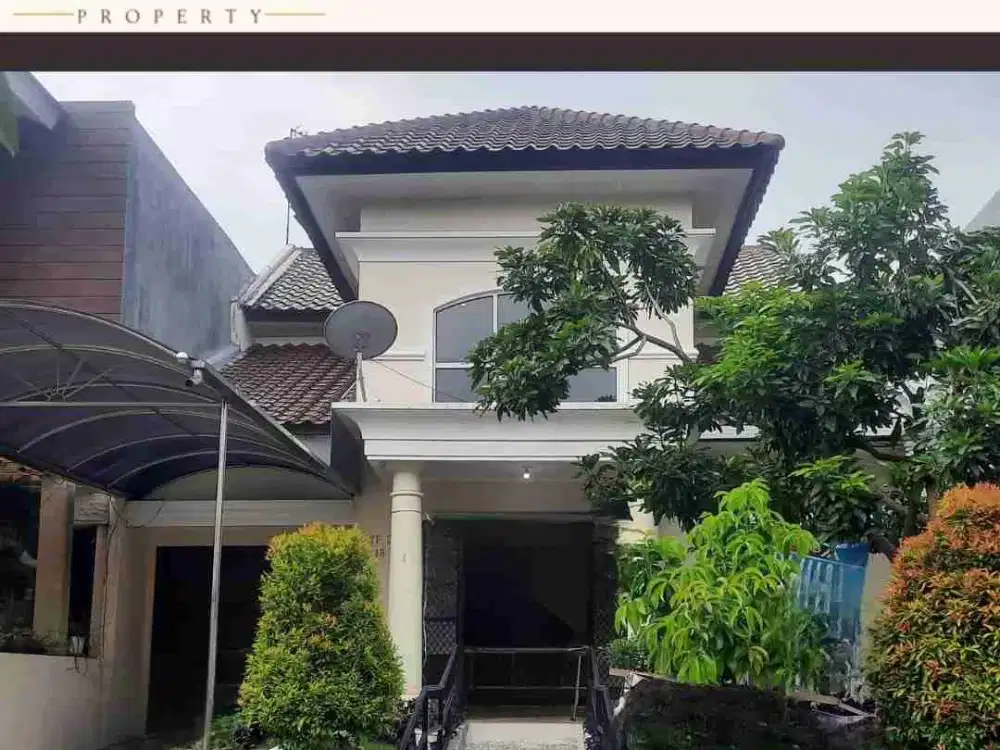 Rumah siap huni Citraland utama cluster depan dekat patung singapore