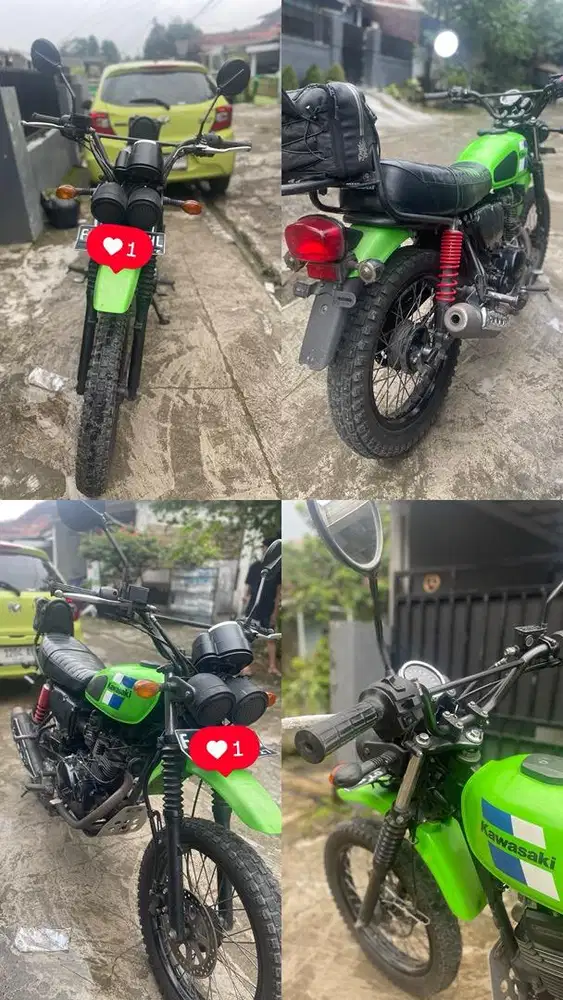KAWASAKI W175 TR GREEN