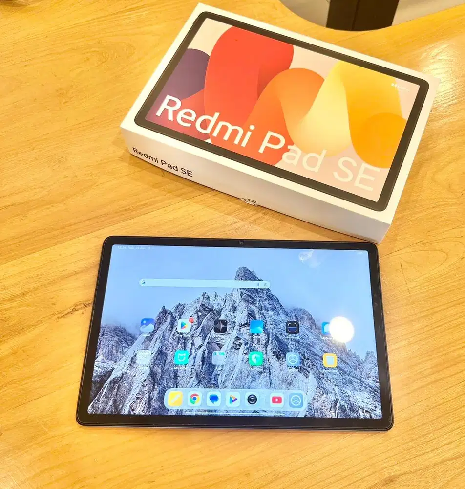 Tablet Xiaomi Redmi Pad SE 4/128GB Mulus Fullset Masih Garansi