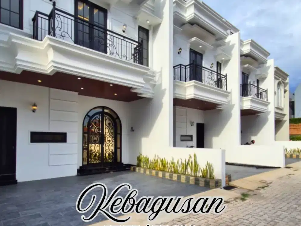 CLUSTER EXCLUSIVE FASILITAS KOLAM RENANG DI KEBAGUSAN JAKARTA