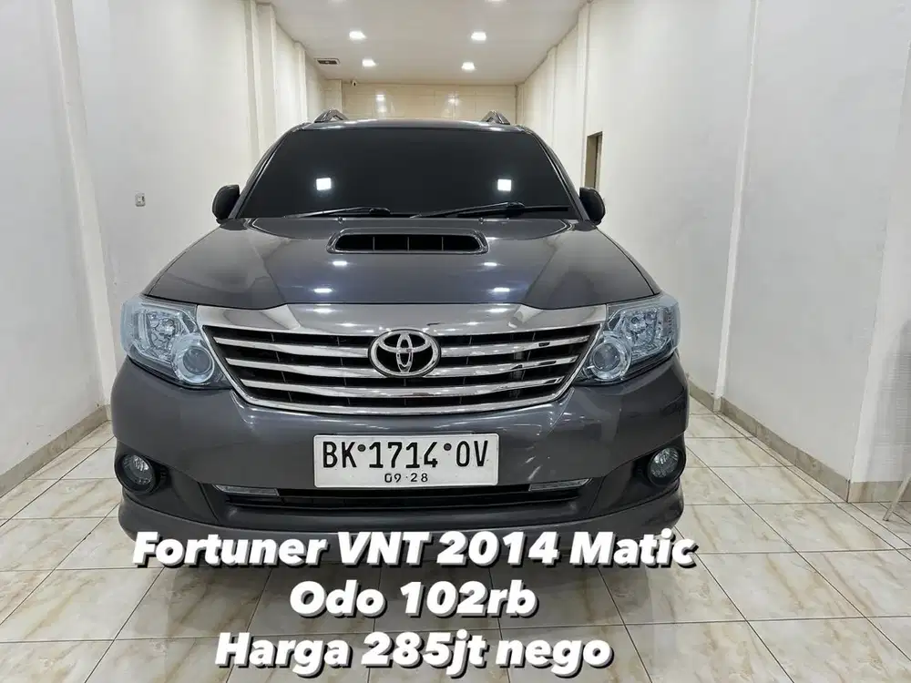 Toyota Fortuner VNT solar Matic 2014