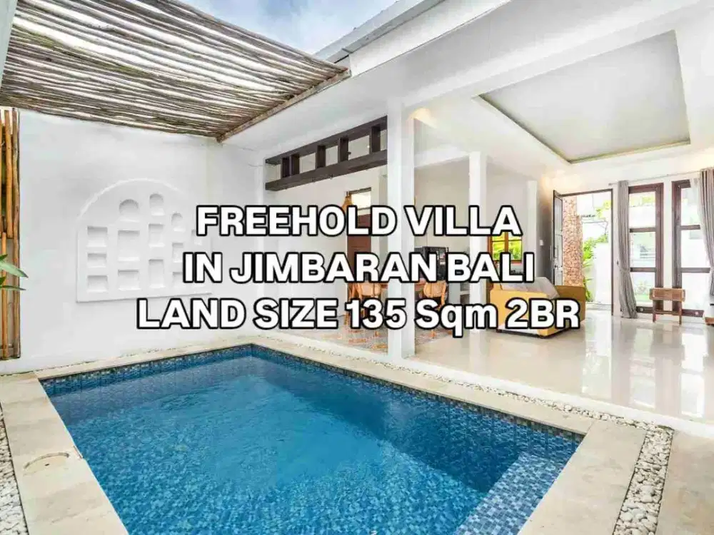 Villa di Dekat Taman Rama Jimbaran Badung Bali