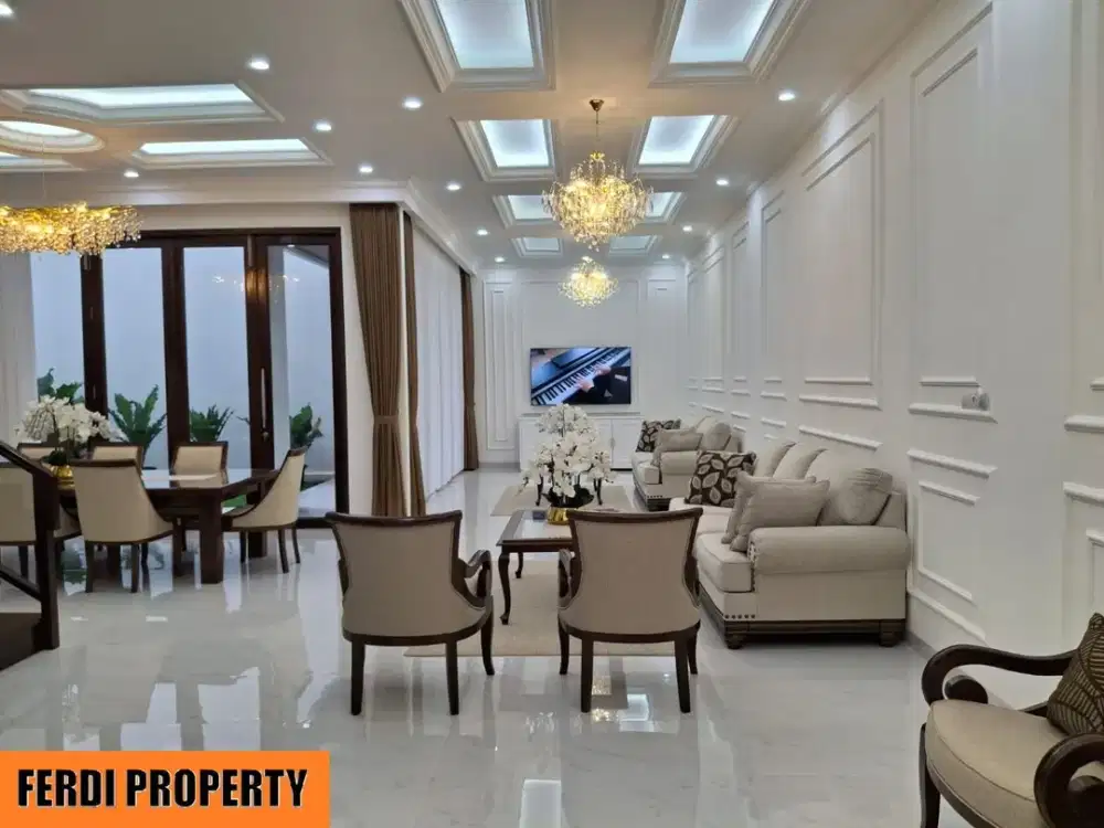Dijual Rumah Mewah Full Furnish Baru Dibangun Dari Kavling Citra Gran Cibubur