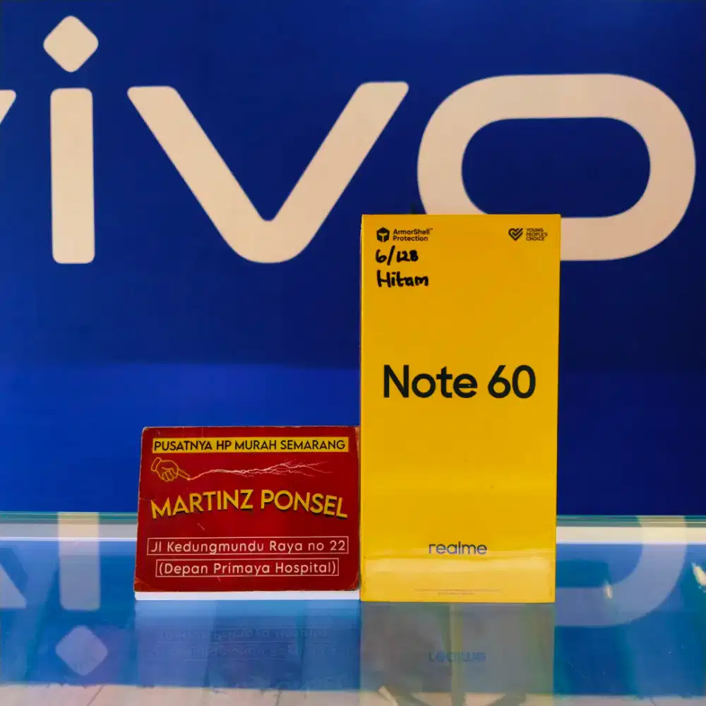Realme Note 60 6/128 New - Bisa kredit & Cod