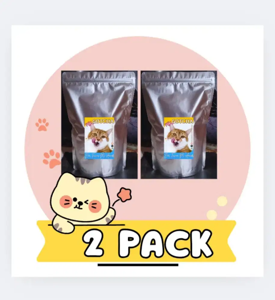 2KG MAKANAN PENGGEMUK KUCING CAT FOOD TERLARIS REKOMENDASI PERSIA