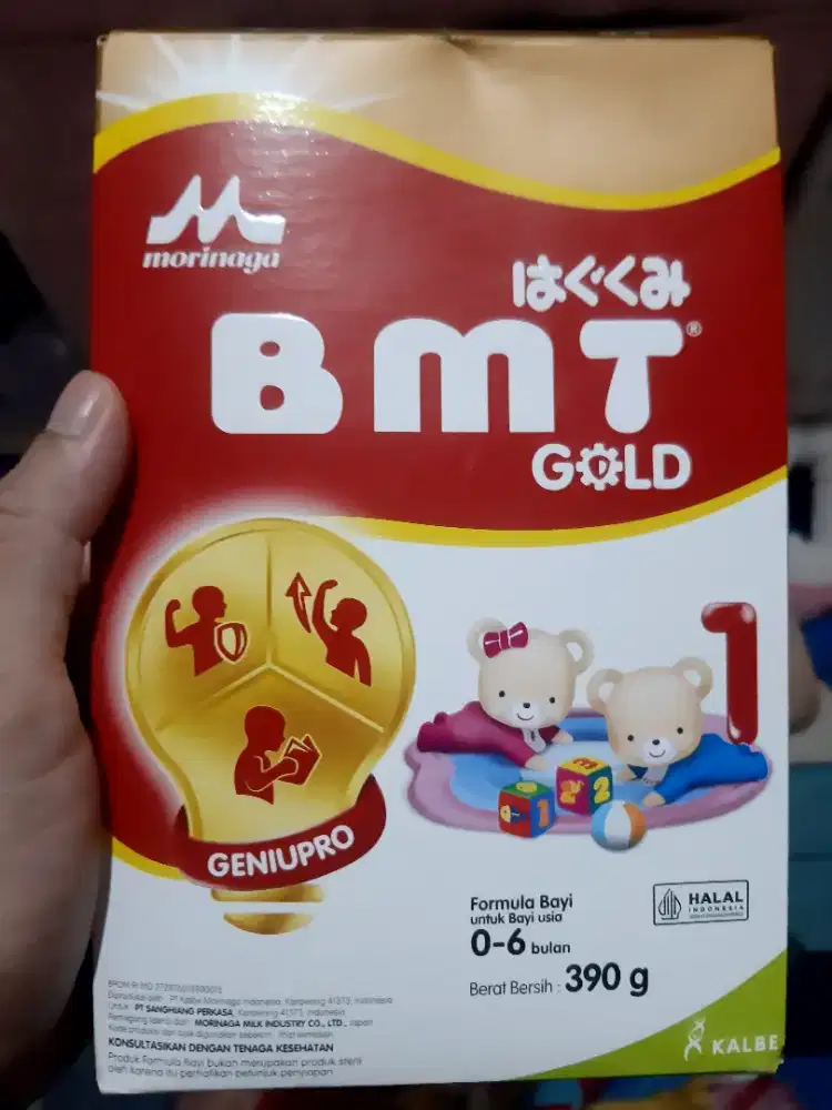 Susu bayi BMT gold morinaga 1 340gram