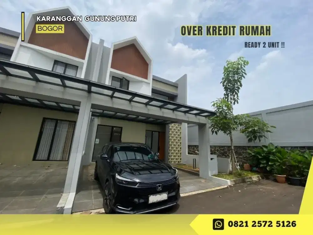 Jual Over Kredit Rmh 2LT di Varana Golf Estate 1 Menit Tol Kranggan Bogor