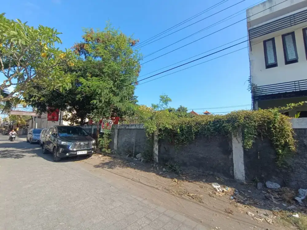Jual Tanah Bonus Kosan 14 Kamar & Rumah  Lantai 2 Di Renon Jalan Jayagiri Denpasar Bali. Dekat Ke Plaza Renon, Raya Puputan, Moh Yamin, Sanur.J