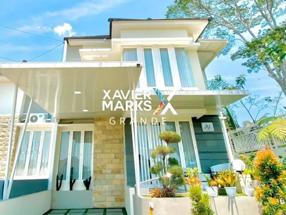 Dijual rumah villa 2 lantai aktif bisa disewakan hingga 2.150JT per malam