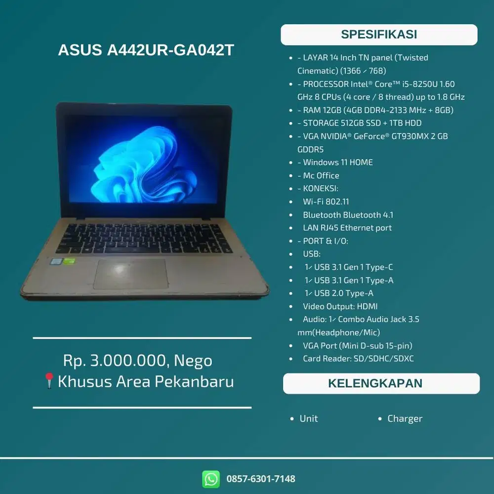 ASUS A442UR-GA042T