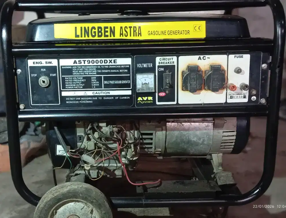 Genset 5000 watt bensin