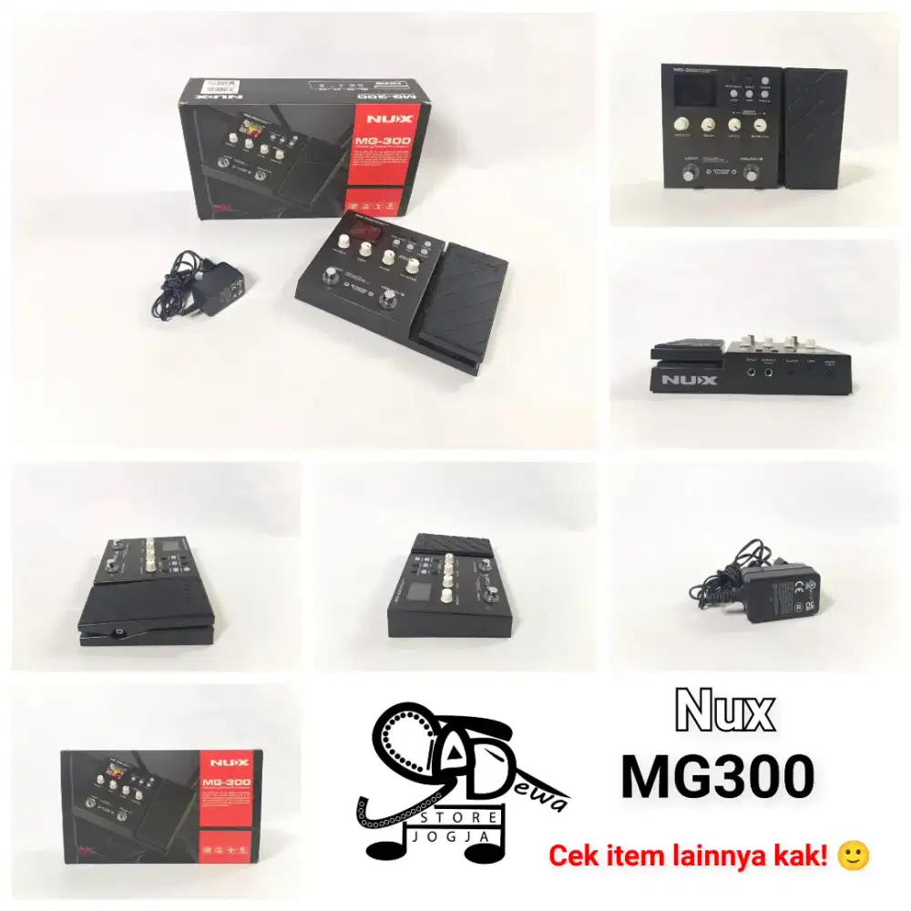 NUX MG300 MULTI EFEK MG 300 DIGITAL MULTIEFEK PEDAL EFX GITAR IR
