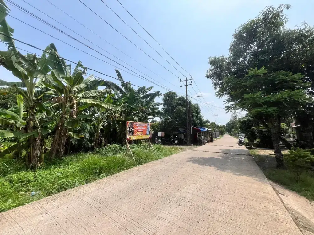 Dijual Tanah Strategis Dekat Dengan Stasiun Jatake BSD