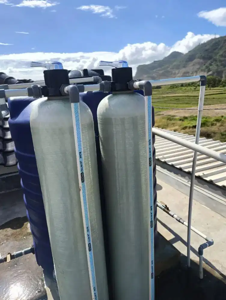 2 paket tabung penjernih air sumur, pam sudah tinggal pasang