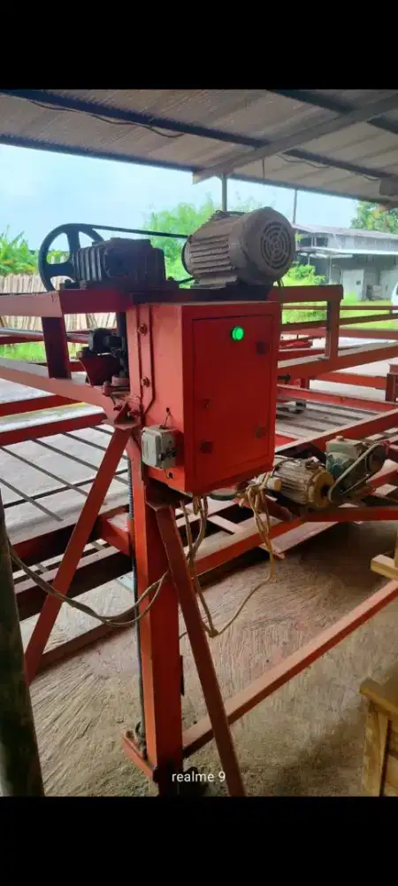 Mesin Bata ringan dobel full otomatis tanpa mencangkul .