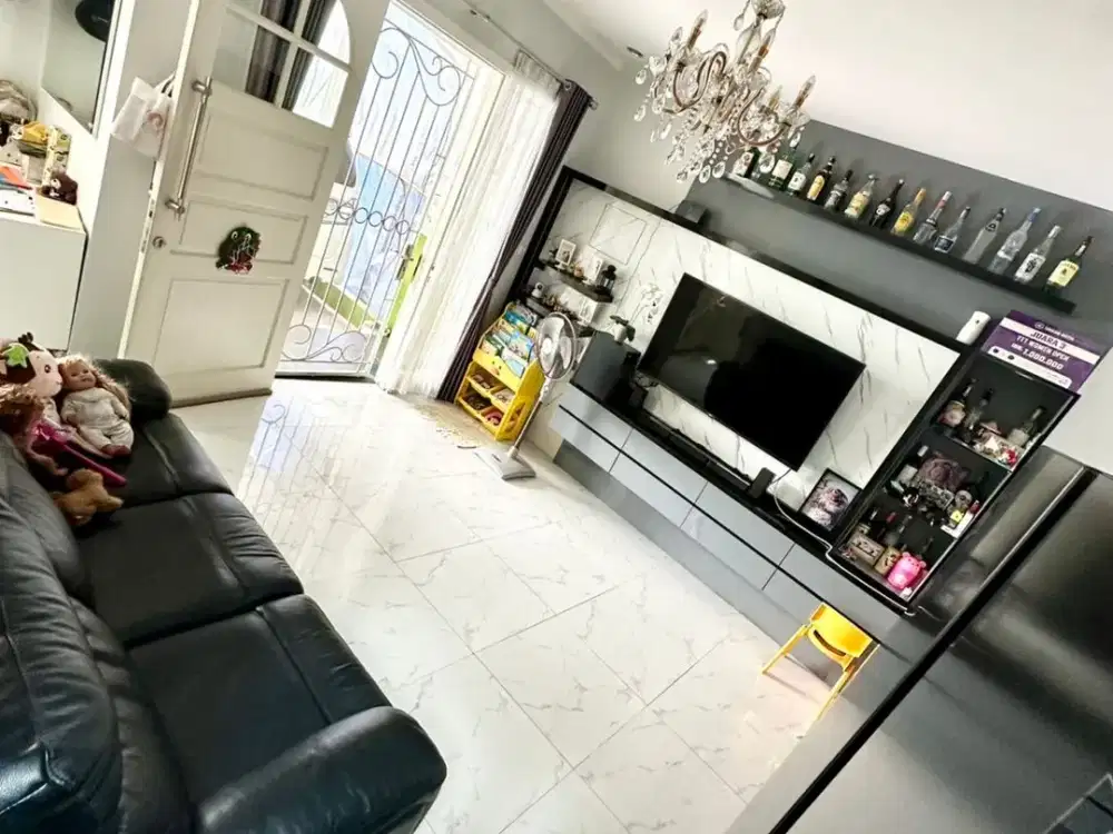 Disewakan Rumah Siap Huni Semi Furnished di Cluster Samara Village Gading Serpong