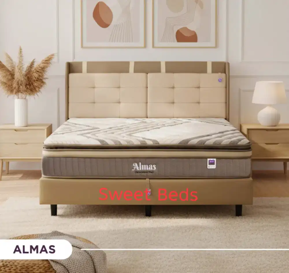 Springbed angel Almas pillow top tebal 33cm