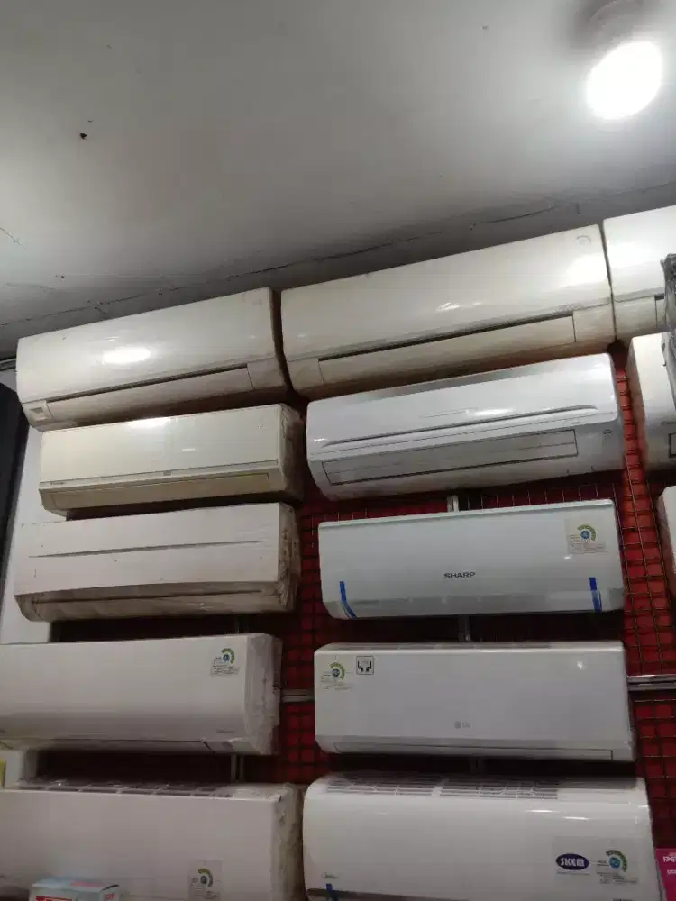 AC merek Sharp lagi promo bunga 0% free 1x cicilan