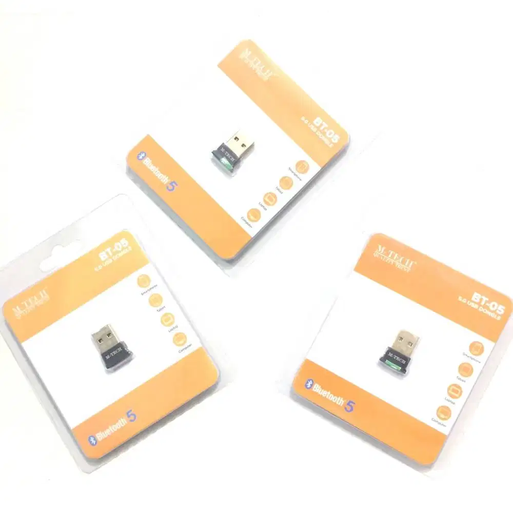 N E W  USB Bluetooth 5.0 Siap Connect PC/Laptop ke HP/Headset/Speaker