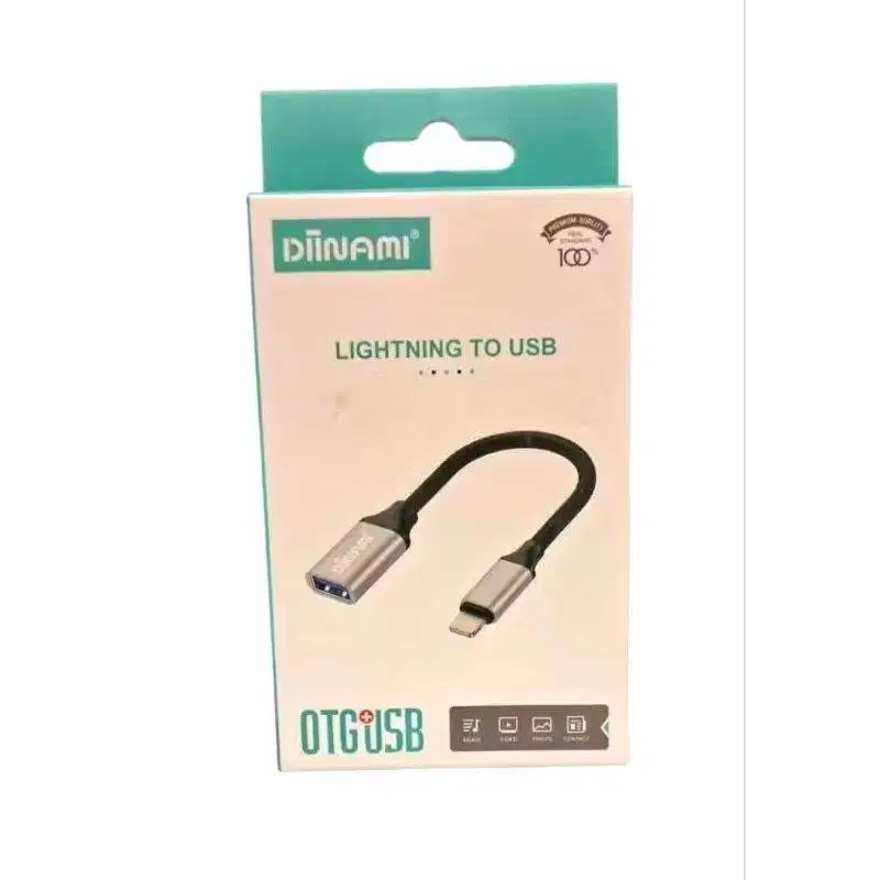 KABEL OTG IPHONE DIINAMI