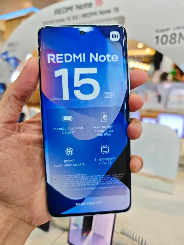 Redmi Note 15 5G Layar Curved