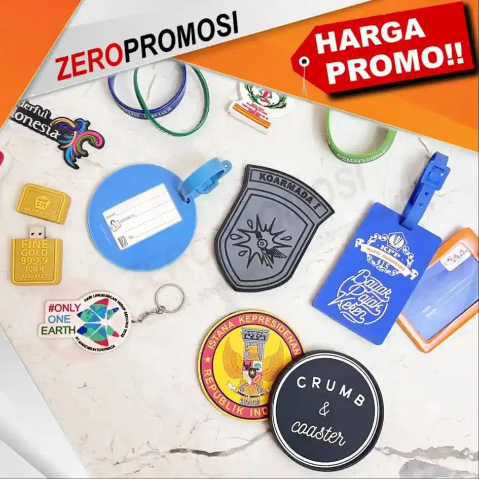 Rekomendasi Souvenir Rubber Custom untuk Event, Seminar & Launching