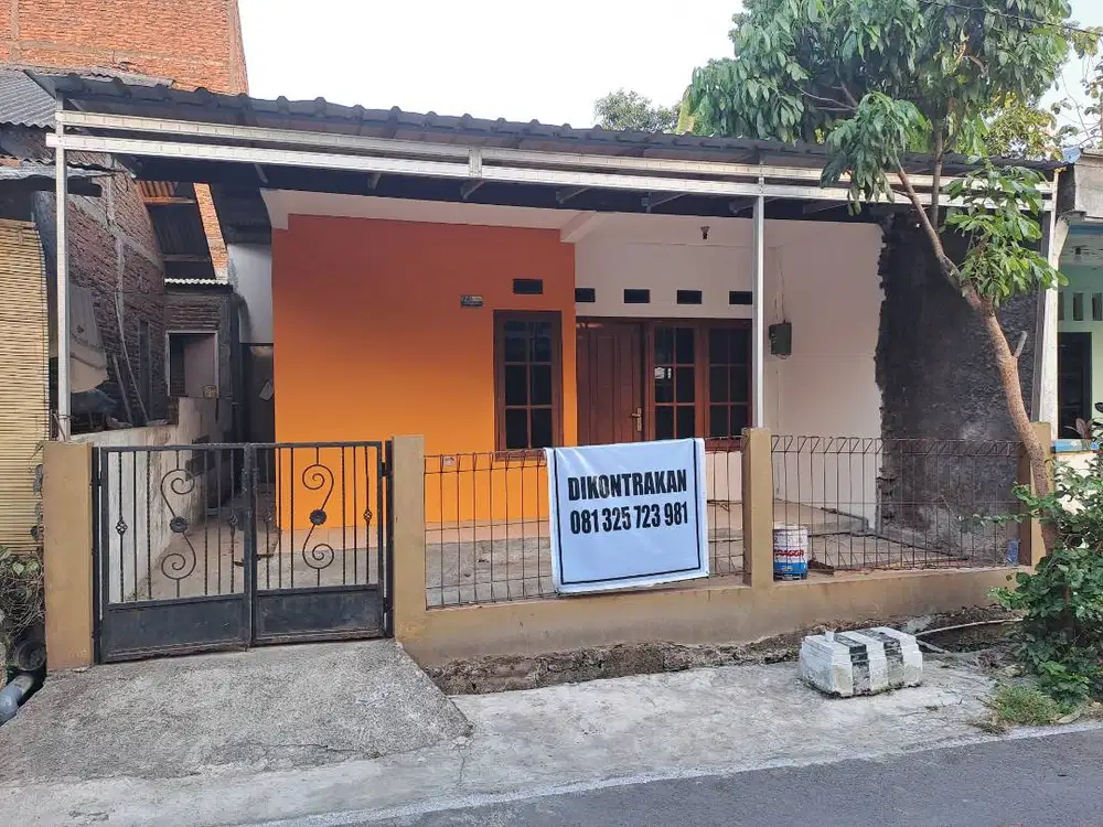 DIKONTRAKAN RUMAH SEDERHANA - COCOK BUAT PENGANTIN BARU/KELUARGA KECIL