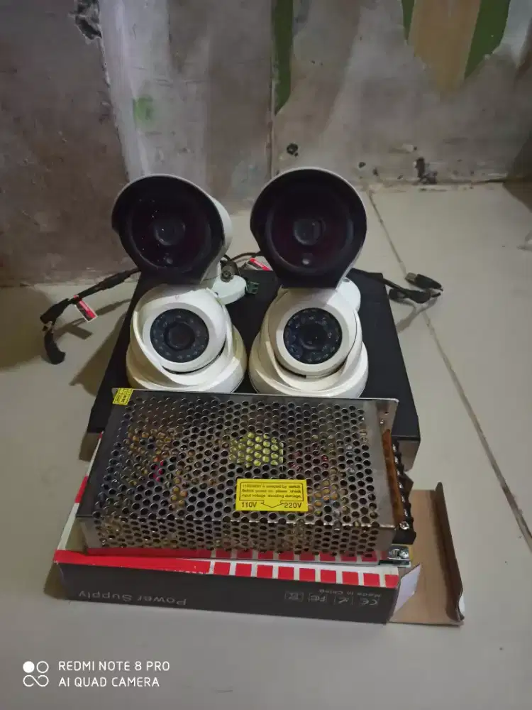 CCTV Analog full set 4 Chanel