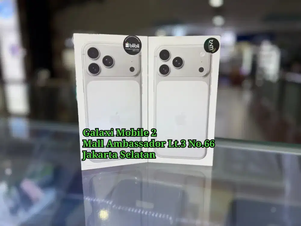 Apple Iphone 17 Pro Max 2TB Resmi iBox Cash Kredit Tukar Tambah