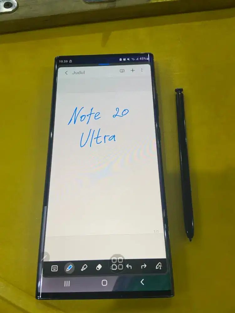 Samsung note 20 ultra resmi SEIN