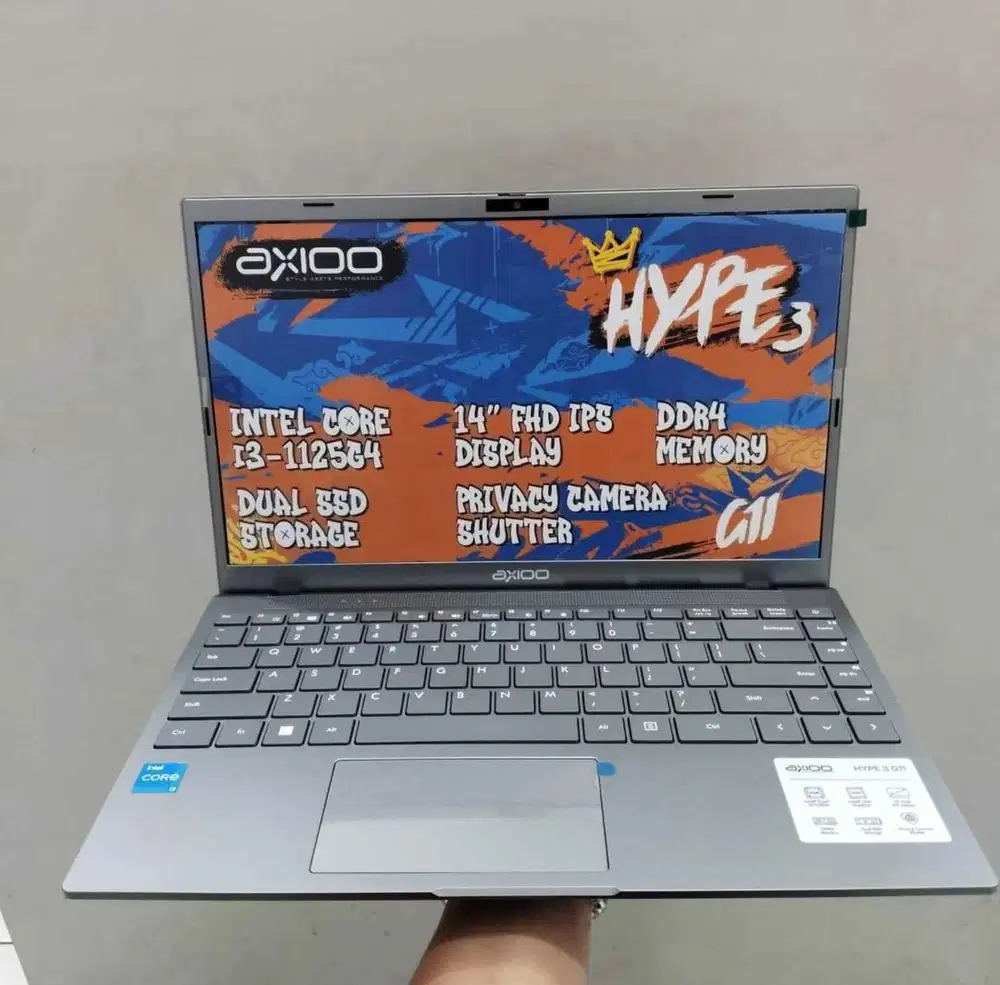 LAPTOP BARU MURAH | AXIOO HYPE 3 CI3-GEN11 | BISA KREDIT 0 DP