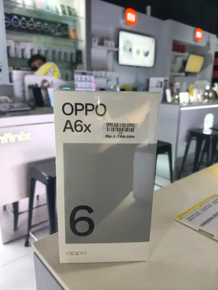 Oppo A6x 4/128 garansi resmi 1tahun Atlantis dahsyat
