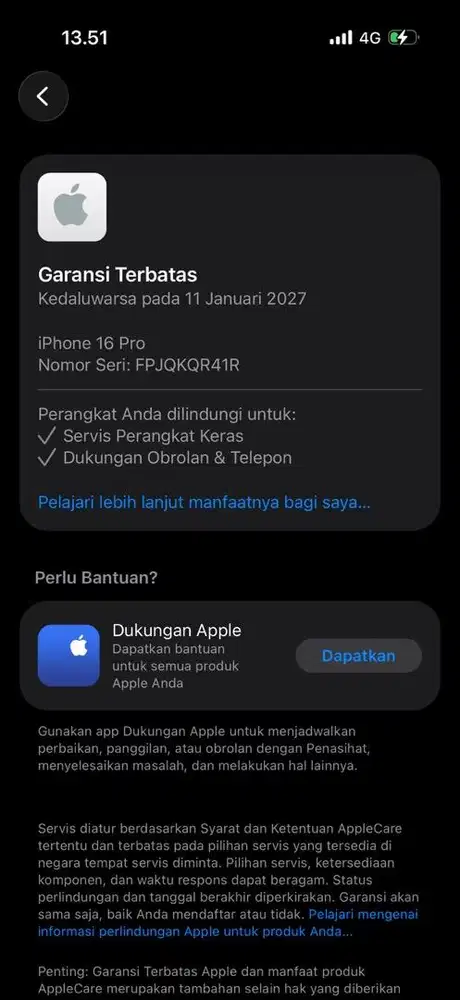 Iphone 16 pro /128 gb black