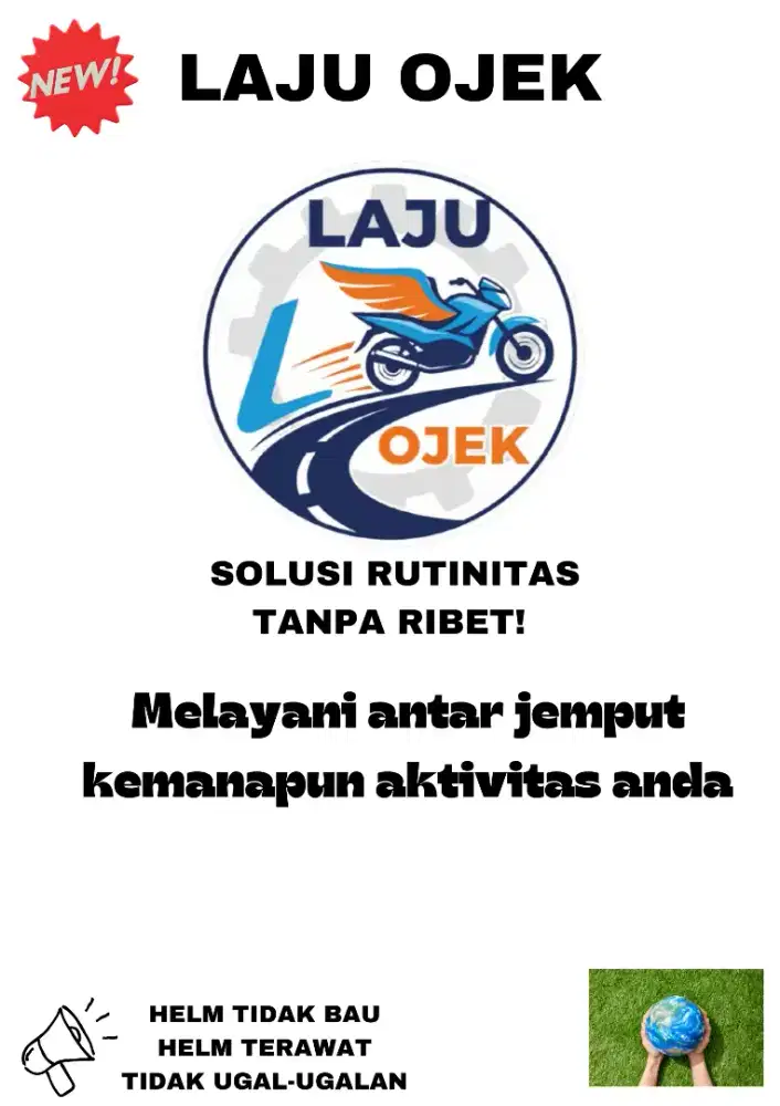 LAJU OJEK | Solusi berangkat anti ribet