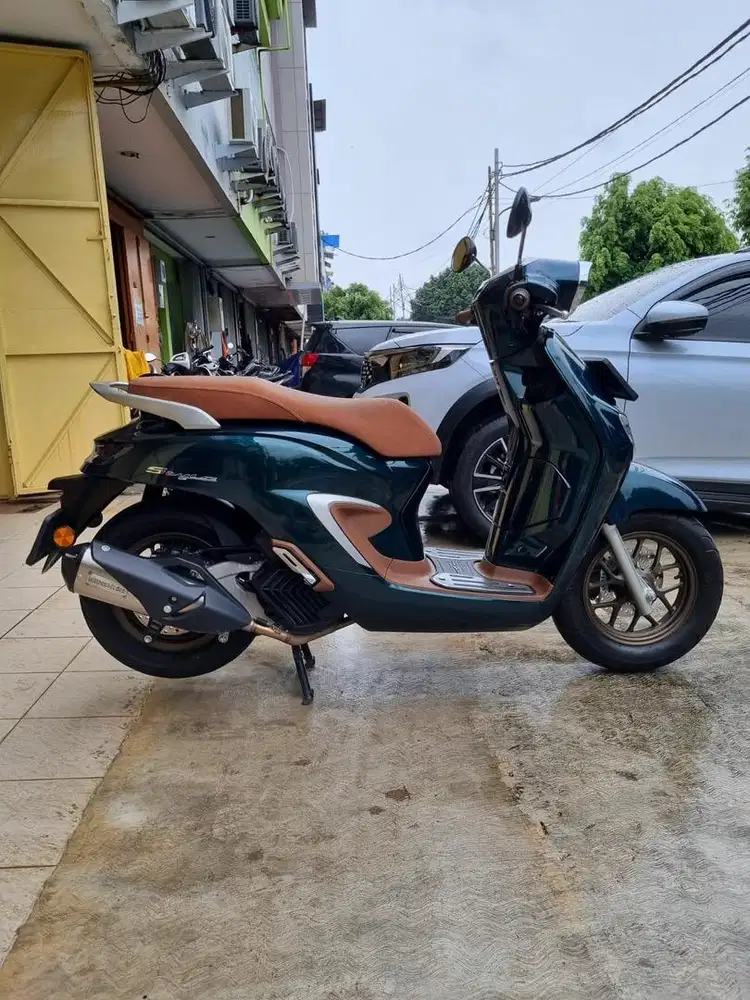 HONDA STYLO 160 ABS 2025 KM 2RB HIJAU FULL MODS YSS KENSHI ANTIK MULUS