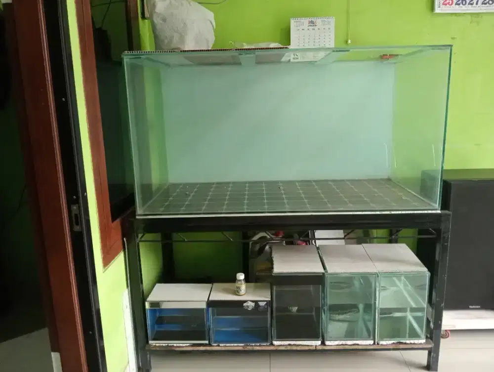 Aquarium + rak aquarium