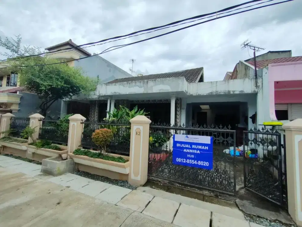 DIJUAL RUMAH MURAH TERDAPAT 3 KAMAR TIDUR LUAS TANAH 228 DI PERUMAHAN DELTA PEKAYON