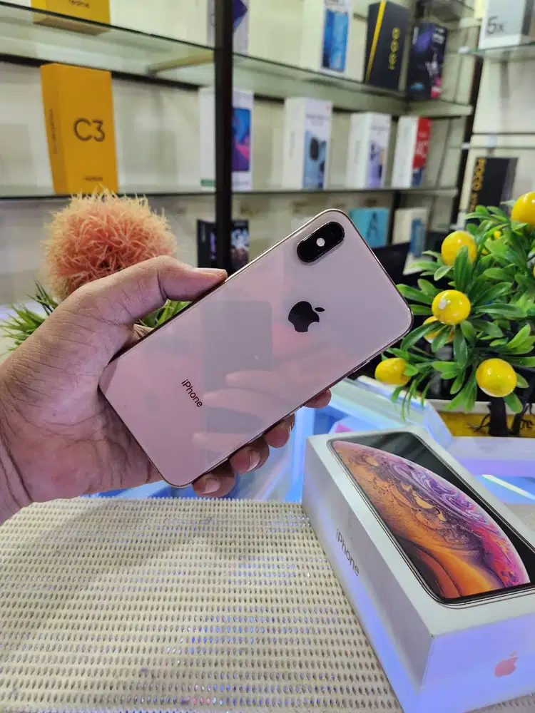 iPhone Xs 256Gb Fullset All Operator (Jaringan Permanen) Like New
