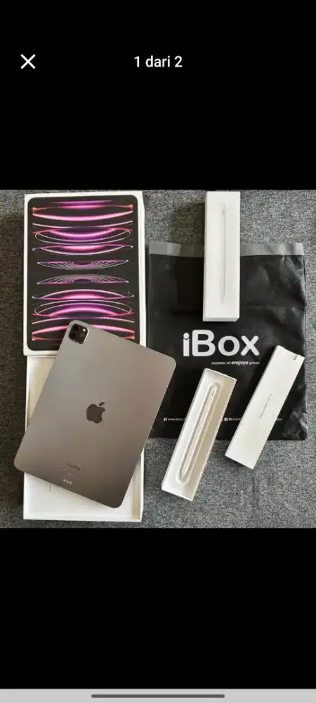 Ipad pro m2 gen4 128gb ibox