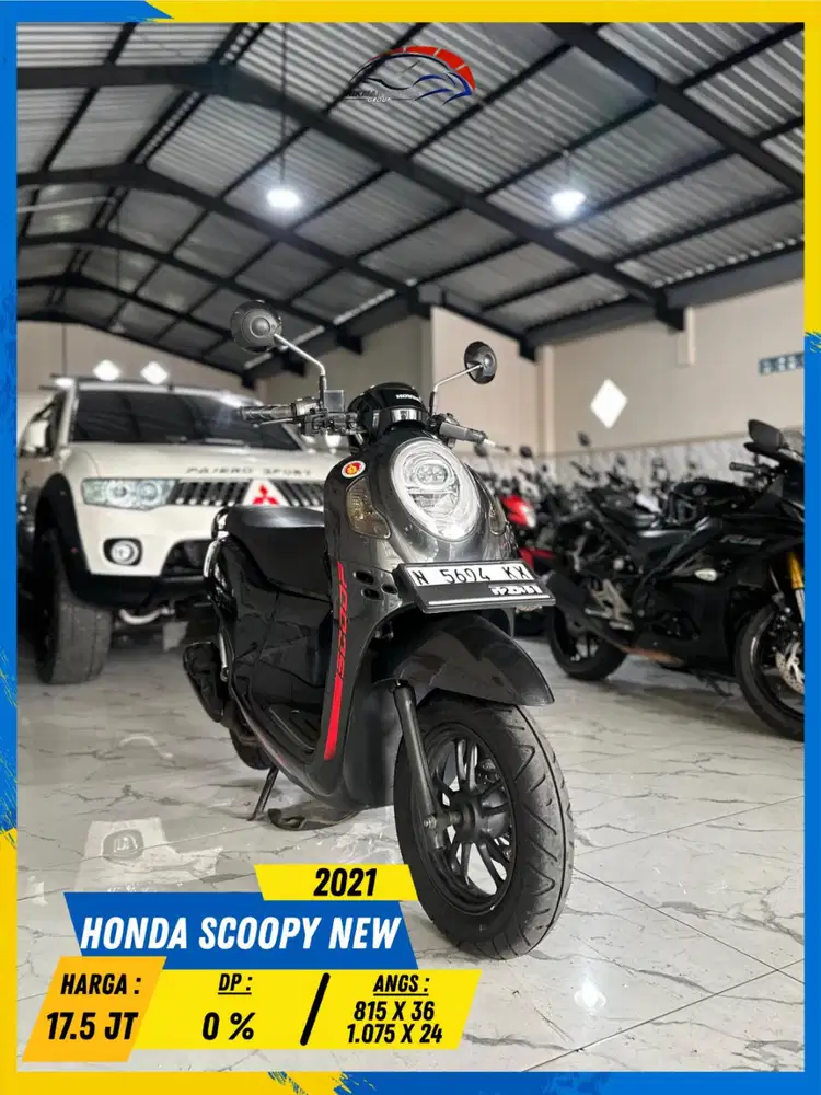 HONDA SCOOPY NEW 2021 GASSKEUN BOSSKU HIKMAH MOTOR KEPUH MALANG