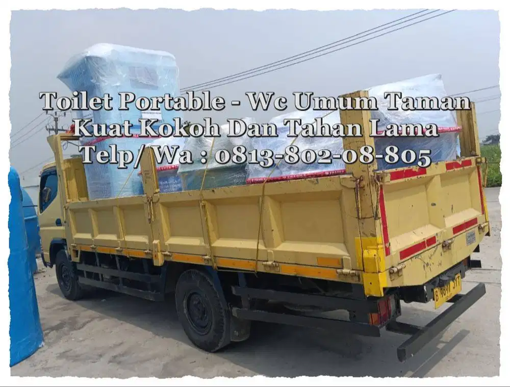Toilet Portable / Toilet Outdoor/ WC Portable/Toilet Proyek/ Praktis M