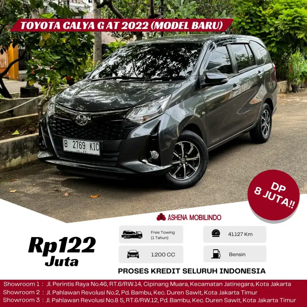 Calya G AT 2022 Grey DP 6jt Cash Atau Kredit Terbaik SeOLX!