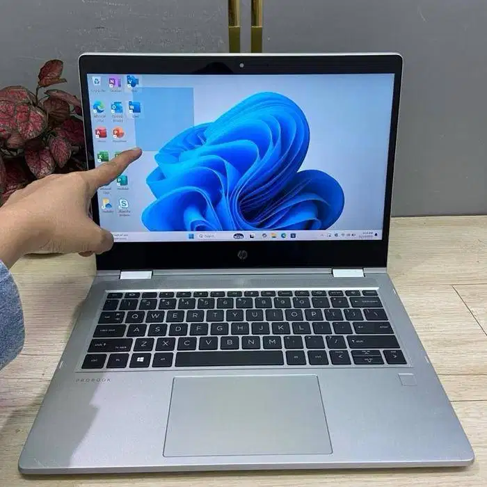 JUAL LAPTOP HP PROBOOK X360 AMD RYZEN 7 4750 TOUCHSCREEN DL-ETM