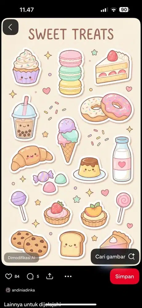 Di butuhkan karyawan di toko kue ..