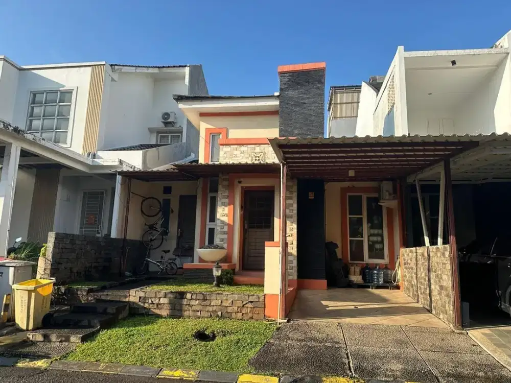 Rumah dijual di Graha Raya Bintaro Jaya Cluster Valencia Lokasi Ok bebas Banjir