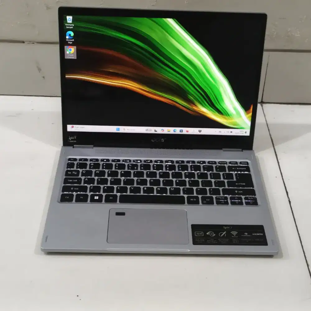 ACER SPIN 3 SP313-51N intel i7-gen11 RAM 16 GB SSD 512 GB  TOUCHSCREEN