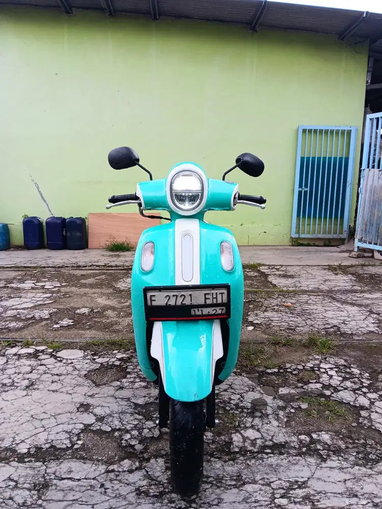 New .. yamaha fazio biru