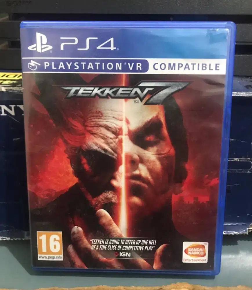 BD tekken 7 PS4 Kondisi like new