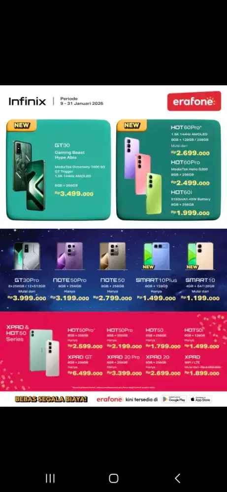 Cicilan iPhone, Vivo, Samsung Dan Oppo
