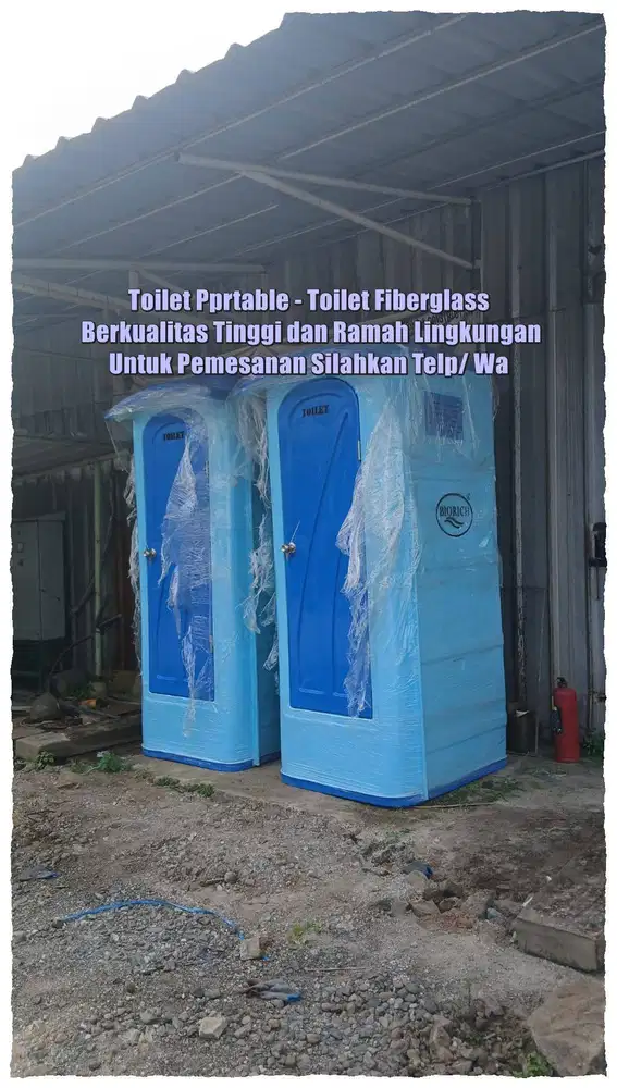 Toilet Portable,  Toilet Outdoor, WC Portable,Praktis Mudah Dipindahka